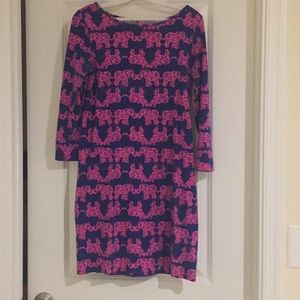 Lilly Elephant 3/4 Sleeve Dress